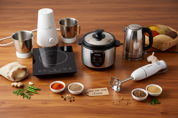5 Must-Have Appliances for an Indian Kitchen Under ₹2000