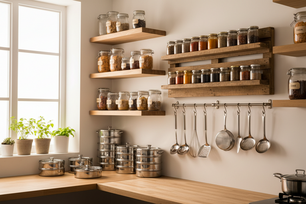 5 Smart Ways to Organize Your Indian Kitchen on a Budget