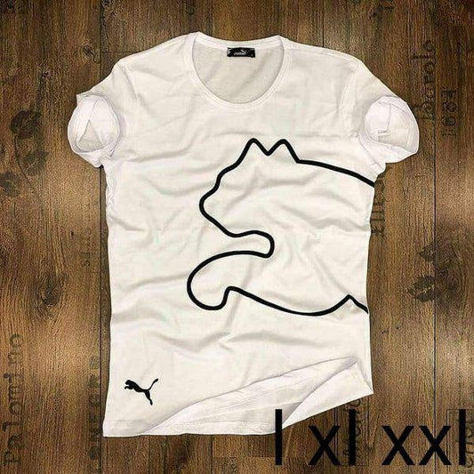 Regular Fit T-Shirt for Men – Classic White