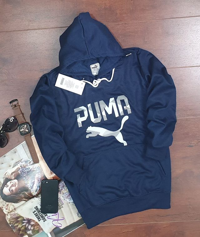 Unisex Printed Hoodie – Cozy Blue Streetwear for Men & Women