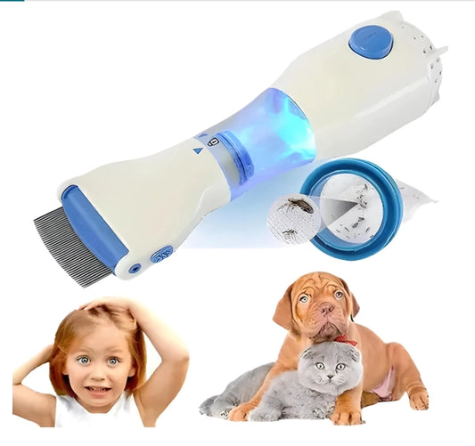 V Comb Electrical Chemical Free Head Lice Removal Comb (Pack of 1)